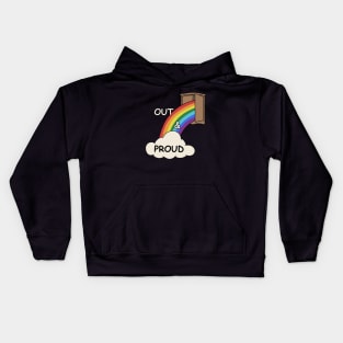Out and proud Kids Hoodie